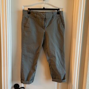 LOFT Gray Women's Cropped Pants